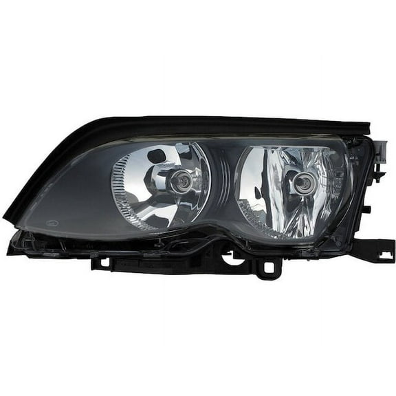 Left Headlight Assembly - Compatible with 2002 - 2005 BMW 325i 2003 2004