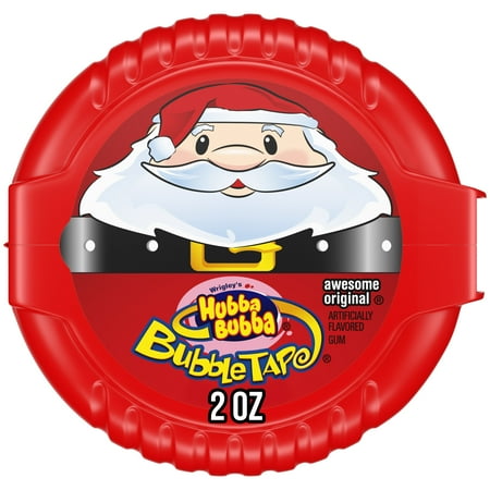 Hubba Bubba Bubble Gum Tape Christmas Candy, 2.0 oz