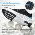 thumbnail image 3 of Fidabo Wide Toe Box Walking Shoes for Women, Zero Drop Arch Sneakers, Breathable Cushioned & Non-Slip, Sports Shoes for Running, Tennis, & Fitness, 3 of 8