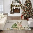 thumbnail image 6 of Addison Rugs Indoor/Outdoor Cozy Winter ACW38 Taupe Washable 3' x 5' Rug, 6 of 6