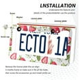 thumbnail image 5 of Coolnut Strawberry License Plate Frames 2pcs, Aluminum Universal Car License Plate Holder with Round Hole for US Vehicles, 12"x 6", 5 of 7
