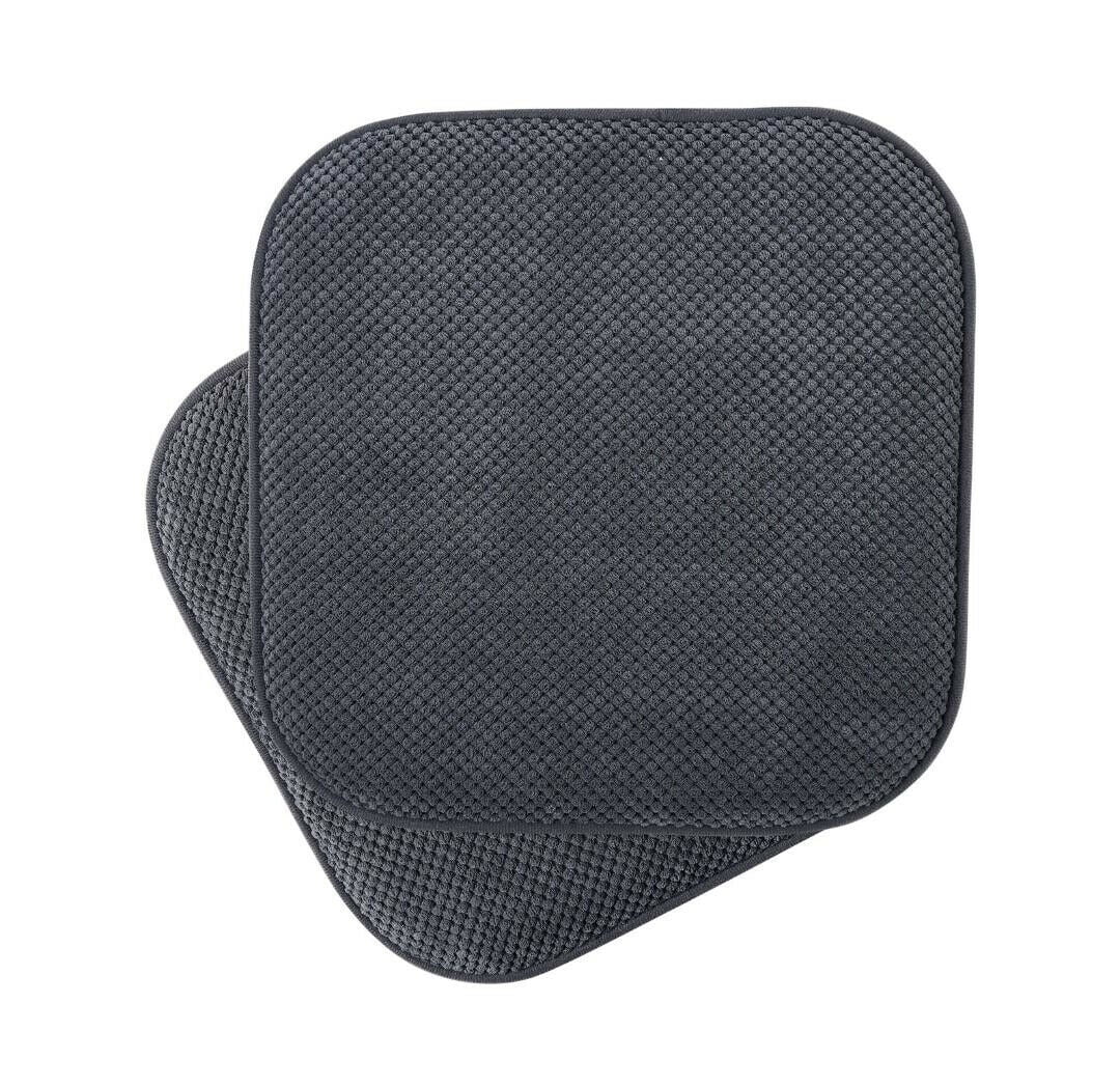 Premium Memory Foam Non-Slip Ultra Soft Chenille Surface Chair Pad ...