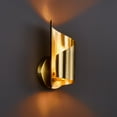 thumbnail image 5 of Bestco Modern Artistic Wall Sconce with Novelty Gold Shade, 5 of 7