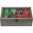 thumbnail image 7 of MyGift Wood Compartment Tea Box Organizer, 8 Compartments, 7 of 7