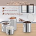 thumbnail image 3 of Innovaze Ensemble de 4 Contenants en Acier Inoxydable pour Cuisine, 3 of 6