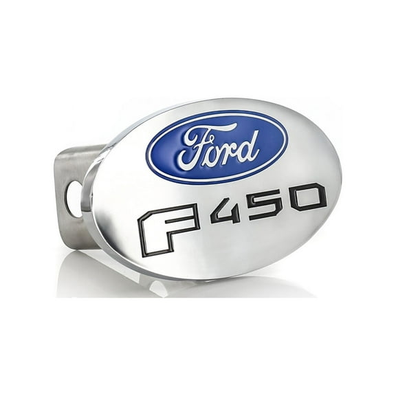 Ford F 450 Metal Trailer Hitch Cover Plug (2 inch post)