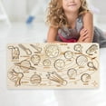 thumbnail image 2 of justharion Wooden Solar System Board Game Interactive Educational Toy for Kids Wood, 2 of 8