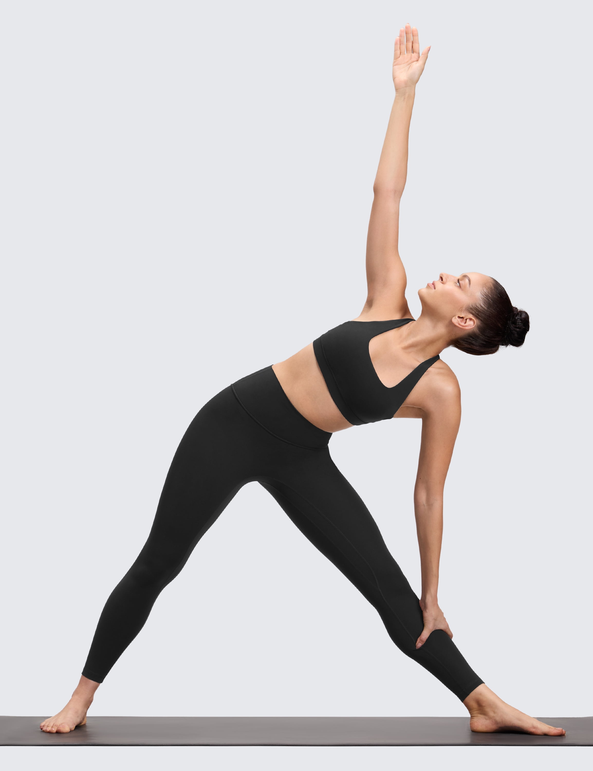 CRZ YOGA Butterluxe No Front Seam Yoga Leggings 25" High Waisted Womens Lounge Pants Workout