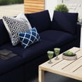 thumbnail image 2 of Modular Lounge Deep Sofa, Sunbrella, Blue Navy, Fabric, Modern Contemporary, Outdoor Patio Balcony Cafe Bistro Garden Furniture Hotel Hospitality, 2 of 10
