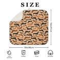 thumbnail image 4 of Retro Style Dachshunds Dish Drying Mat for Kitchen 1 Pack, Ultra Absorbent Microfiber Dishes Drainer Mats,16"x18", 4 of 6