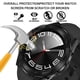 thumbnail image 3 of Funda protectora de pantalla Suoman 3 en 1 para Samsung Galaxy Watch 6 Classic de 47 mm, color negro, 3 of 7