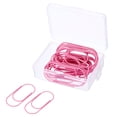 thumbnail image 1 of Clips para Papel Unique Bargains 2 Pulgadas Rosa Paquete de 20, 1 of 5