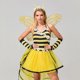 thumbnail image 5 of Disfraz de abeja para mujer, disfraz de abeja para fiesta de Halloween, vestido de cosplay, alas, diadema y manga de brazo, disfraz de cosplay de Halloween, 5 of 5