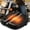 Black-B, variant on Gel Motorcycle Seat Cushion, 3D Honeycomb TPE, Shock Absorbing, Non-Slip Breathable, for Long Rides
