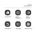 thumbnail image 4 of Remote Control For Smartphone, Page Turner  Remote Control 9 Key Camera Selfie Clicker Video Scrolling APP Book Page Turner For Phone Tablet, 4 of 8