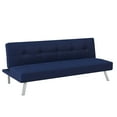 thumbnail image 4 of Serta Chelsea Modern Full Futon, Blue Fabric, 4 of 7