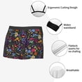 thumbnail image 4 of Disketp Flowers And Birds Men's Boxer Briefs,Soft and Breathable Cotton Underwear with ComfortFlex Waistband, 4 of 7