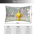 thumbnail image 2 of Lsque Pikmin Pattern Bedding Waterproof Pillow Protector Zippered Queen – Bed Bug Proof Pillow Encasement-20"x30", 2 of 6
