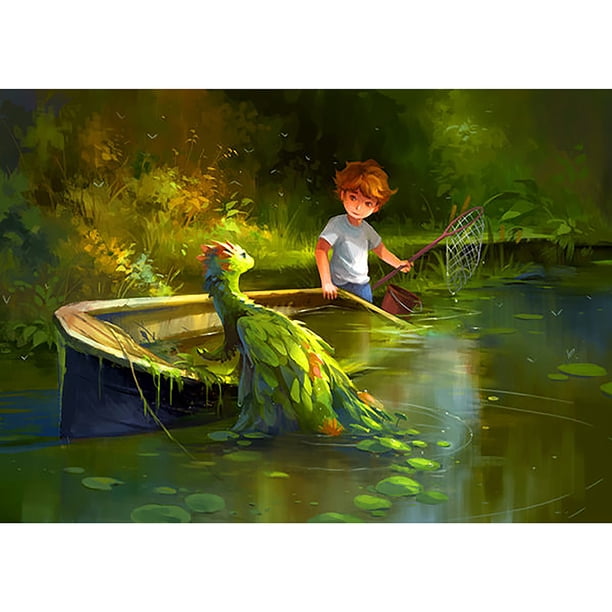 Diamond Painting (DE8923) Figura 5D DIY Square Cross Stitch Art (Boy-t408) 50x70cm FLhrweasw Nuevo