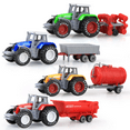 thumbnail image 2 of Die-cast Farm Vehicles Tractor Engineering Car Mini Car Engineering Car Model Model Tractor Toys Model for Kids Xmas Gifts A Forklift, 2 of 6