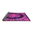 thumbnail image 2 of Ahgly Company Indoor Round Medallion Pink French Area Rugs, 4' Round, 2 of 4