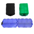 thumbnail image 5 of 10 Grids Compartments Fishing Lures Organizers Waterproof Box Fishing Tackle Hooks Organizers Holder Case Container Box, 5 of 11