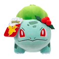 thumbnail image 2 of Peluche Jazwares Pokémon Bulbasaur 20 cm con accesorio de acebo, 2 of 2