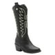 thumbnail image 1 of Bota Vaquera Para Niña Wildcat® Estampada Larga Color Negro negro 19, 1 of 10