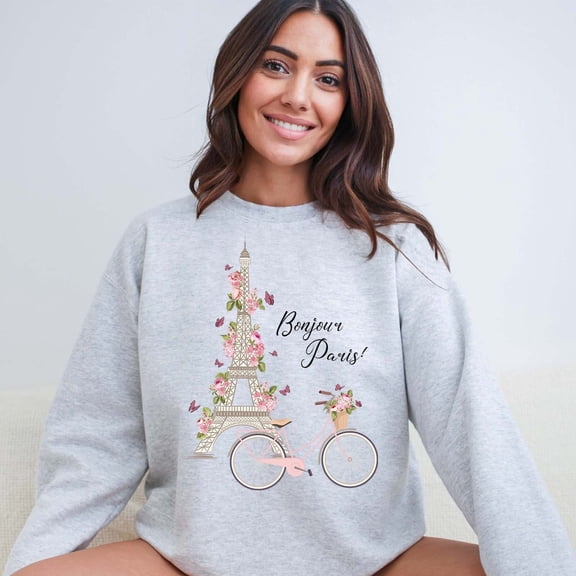 Eiffel Tower Sweatshirt, Paris France Shirt, Travel To France Shirt, Paris Lover, Paris Trip Sweater, Bonjour Shirt, Eiffel Tower All Size S-5Xl