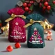 thumbnail image 5 of 5Pcs New Year Christmas Candy Packaging Santa Gift Bag Xmas Plastic Bag Decorations for Home, 5 of 5