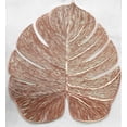 thumbnail image 5 of " OCCASIONS " 20 Pieces Pack Pressed Vinyl Metallic Placemats / Wedding Accent Centerpiece Placemat (Garden Rose Gold), 5 of 6