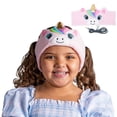 thumbnail image 1 of CozyPhones Over The Ear Headband Headphones - Kids Headphones Volume Limited with Thin Speakers & Super Soft Stretchy Headband - Pink Unicorn, 1 of 5