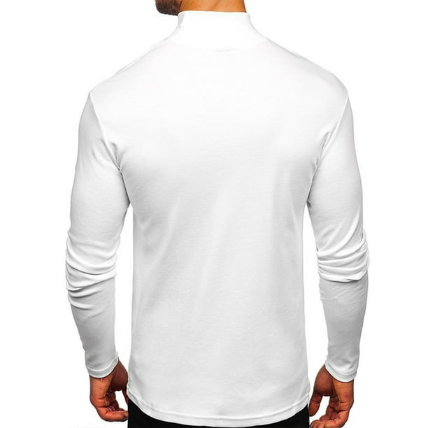 Buy White Crew Neck T-Shirt L, T-shirts and polos
