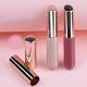 thumbnail image 3 of Pincel para labios de silicona suave con tapa Cabeza redonda Aplicador de lápiz labial Herramienta para labios Multiusos Brocha para sombra de ojos Corrector Cosmético, 3 of 3
