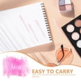 thumbnail image 3 of FUTUREORYY 100Ud Peine Rosa Para Y Pestañas Reutilizable Ideal Para Maquillaje Y Viaje, 3 of 6