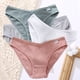 thumbnail image 2 of Bragas de algodón de cintura baja para mujer, ropa interior Sexy de talla grande, M-2XL, lencería íntima, 2 of 5