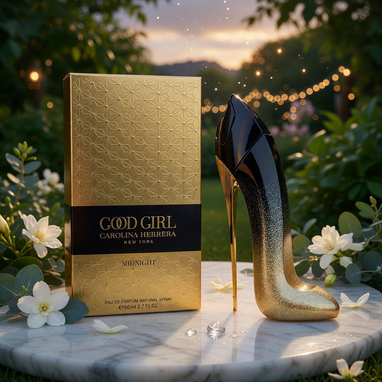 Carolina Herrera Good Girl Midnight EDP, Amber Floral, 2.7 oz