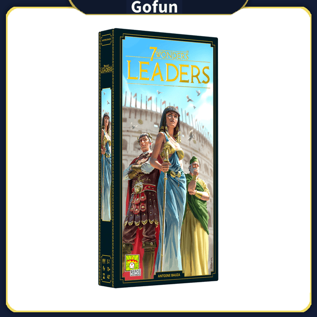 Juego de mesa 7 Wonders Leaders Expansion para mayores de 10 años para niños y adultos