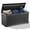 Black, variant on 31 Gallon Resin Deck Storage Box | Lockable Patio Outdoor Container for Furniture & Garden Tools | Waterproof Black Outdoor Storage with Secure Latching