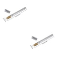 thumbnail image 4 of yingyy Rallonge Outils en Alliage d'Aluminium Porte-Stylo Outil Papeterie Argent 2Ensemble, 4 of 6