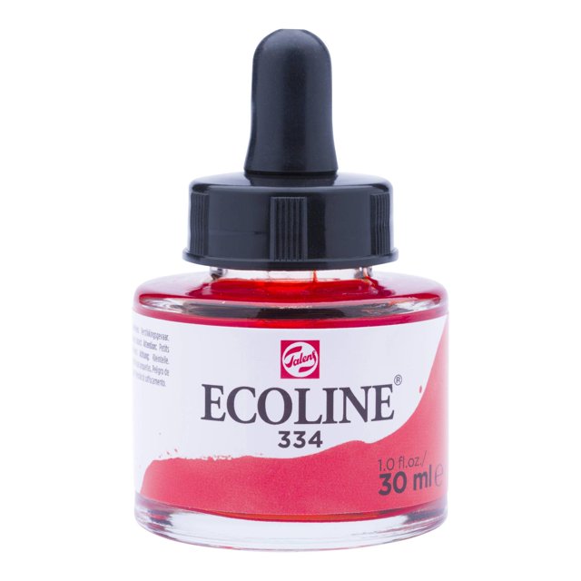 Acuarela Líquida Ecoline 30ml Royal Talens rojo 30 ml