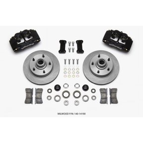 Wilwood Rotor Kit Front/Rear-Drilled 65-82 Corvette C2/C3 (1Pc Rotors)