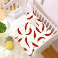 thumbnail image 2 of Yibo Banana, Fruit Vegetables Christmas Blanket, Ultral Soft Fleece Flannel Blanket for Girls and Boys, Foods Blanket Used for Bed, Couch, Sofa, Chairs Blanket for Pets/Toddler, 2 of 9