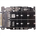 thumbnail image 5 of 4X 2 en 1 M.2 NVMe U2PCB M.2 NVME SSD Clave M Clave B SSD una U.2 SFF-8639 Adaptador PCIe M2 Convertidor Piezas de la Computadora de Escritorio, 5 of 5