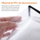 thumbnail image 2 of Bolsas para guardar ropa transparentes 60 L plegables de PVC con asas organizador de armario para mantas ropa juguetes mudanza libros, 2 of 8