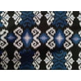 thumbnail image 4 of oneOone Cotton Poplin Fabric Diamond & Swirl Ikat Decor Fabric Printed BTY 56 Inch Wide, 4 of 4