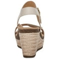 thumbnail image 6 of Aetrex Women's Sydney Quarter Ankle Strap Espadrille Wedge Sandals for Women, 6 of 6