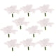 thumbnail image 1 of 10x Rosas Artificiales Gloria Cabezas de Pinza de cabellero decoración Artesanía Flores artificiales, 1 of 9