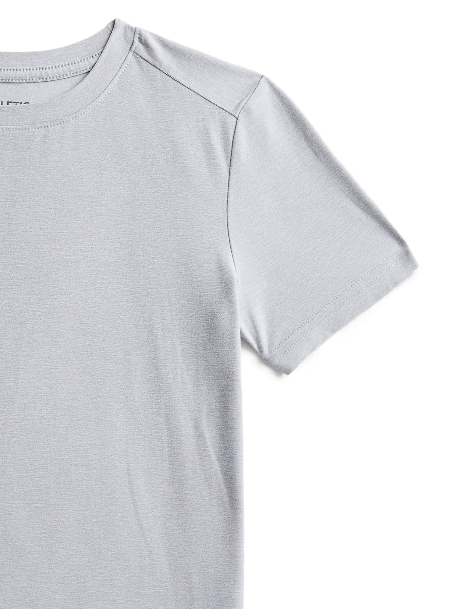 Athletic Works Boys Active ButterCore Knit Tee, Sizes 4-18 & Husky