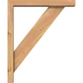 thumbnail image 3 of Ekena Millwork 3 1/2"W x 18"D x 22"H Traditional Block Smooth Bracket w/ Offset Brace, Western Red Cedar, 3 of 25